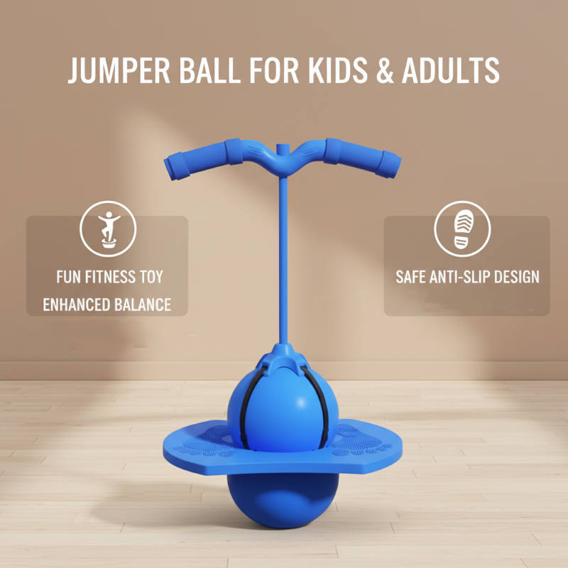 BounceBuddy - Kids Balance Hopper Ball