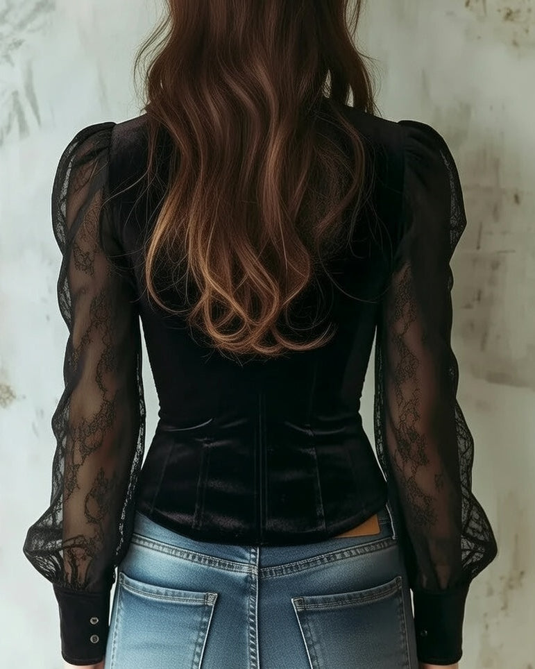 Lauren - Midnight Blouse