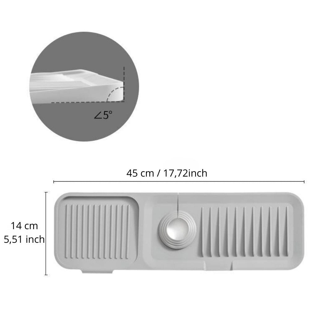 DryGuard - Sink Splash Guard Mat