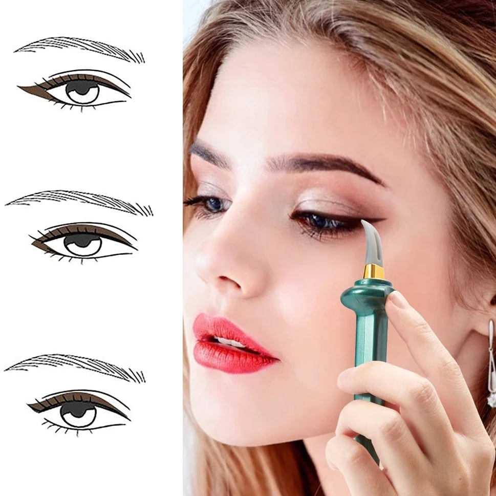 Heated Eyeliner Applicator Tool for Precise Eye Makeup