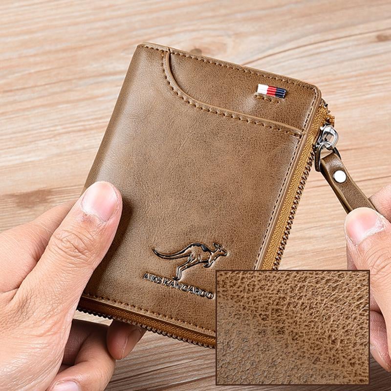 Aegis Wallet – Slim RFID-Blocking Zip-Around Wallet