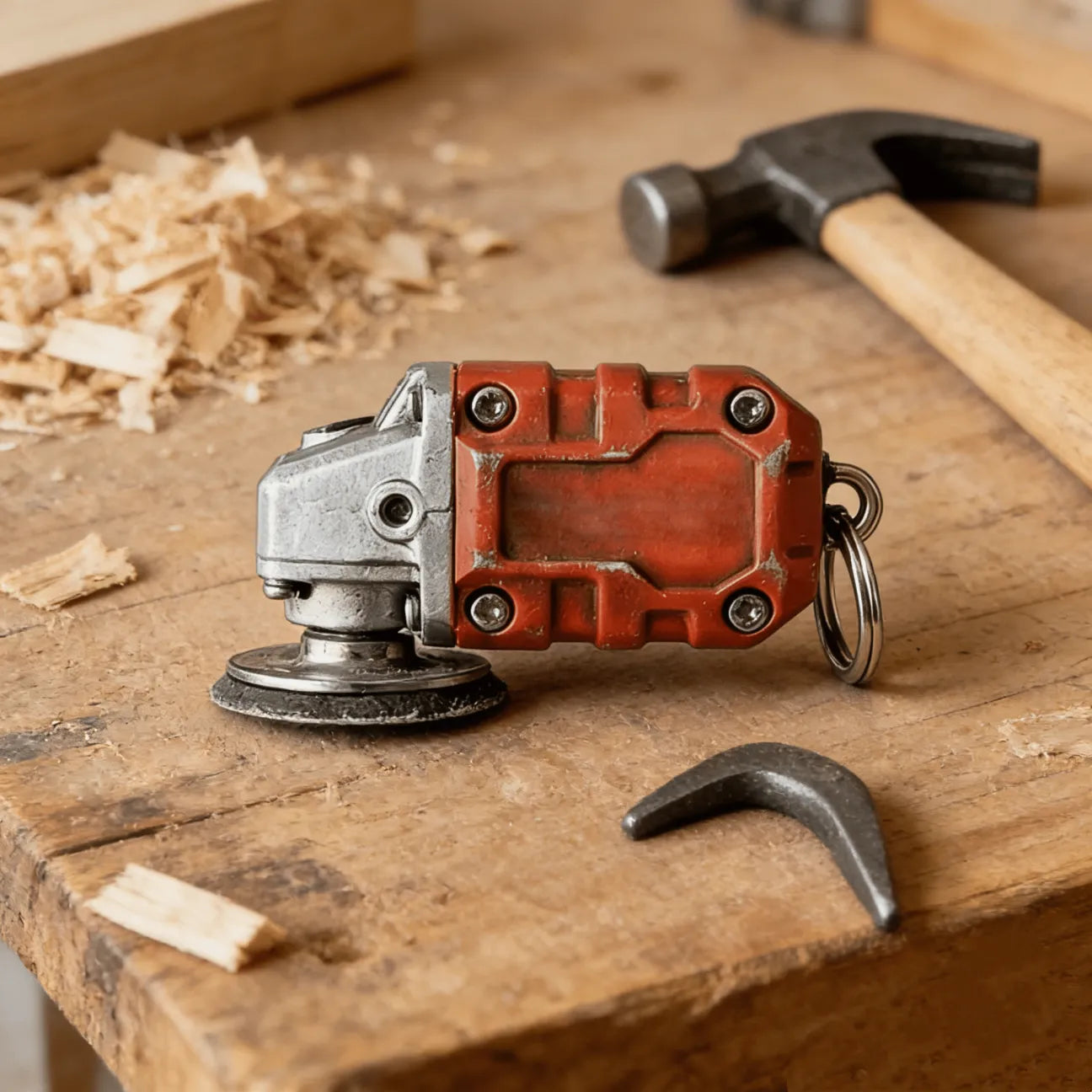 TitanGrind - Mini Rotary Grinder Keychain Tool for DIY