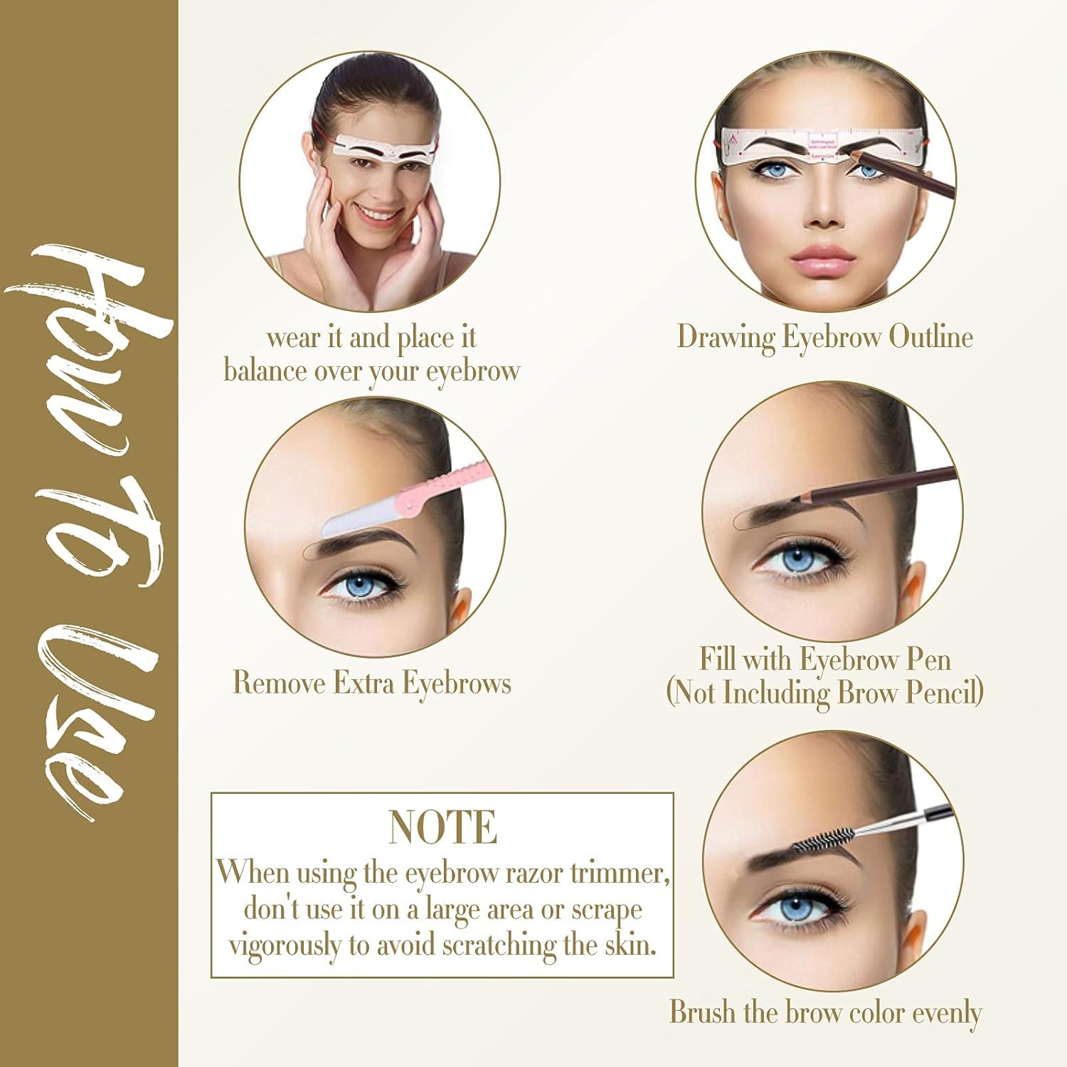 ShapeN’Slay - Eyebrow Shaping Guide Set