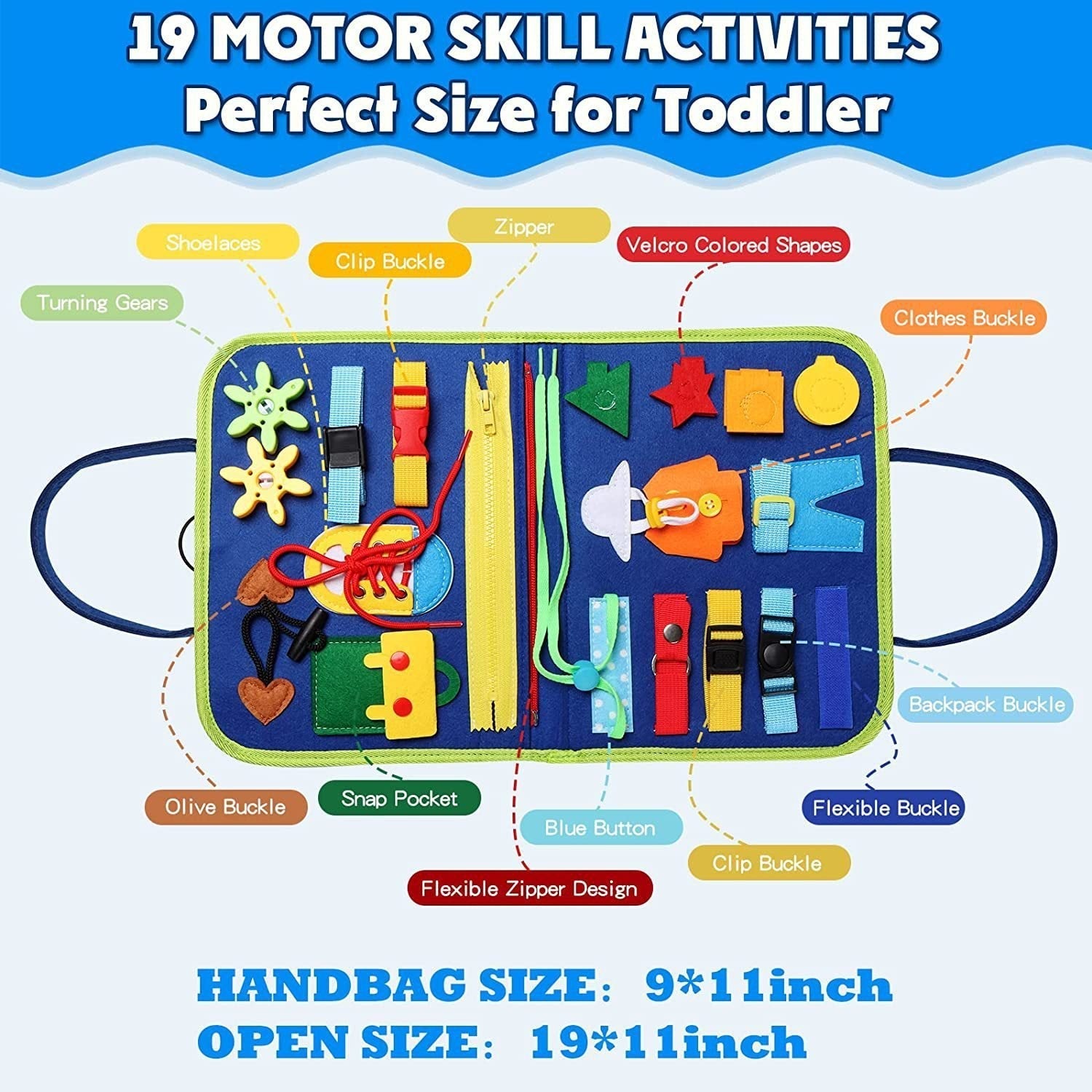 LearnNest – Montessori Busy Board