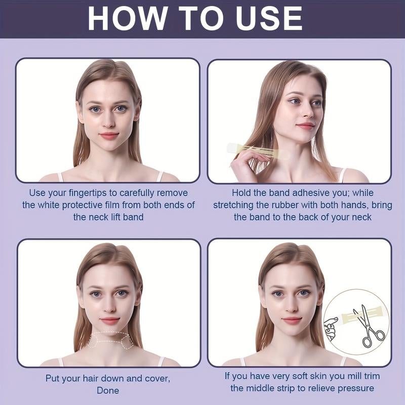 LiftSkin – Transparent Face and Neck Lifting Tape