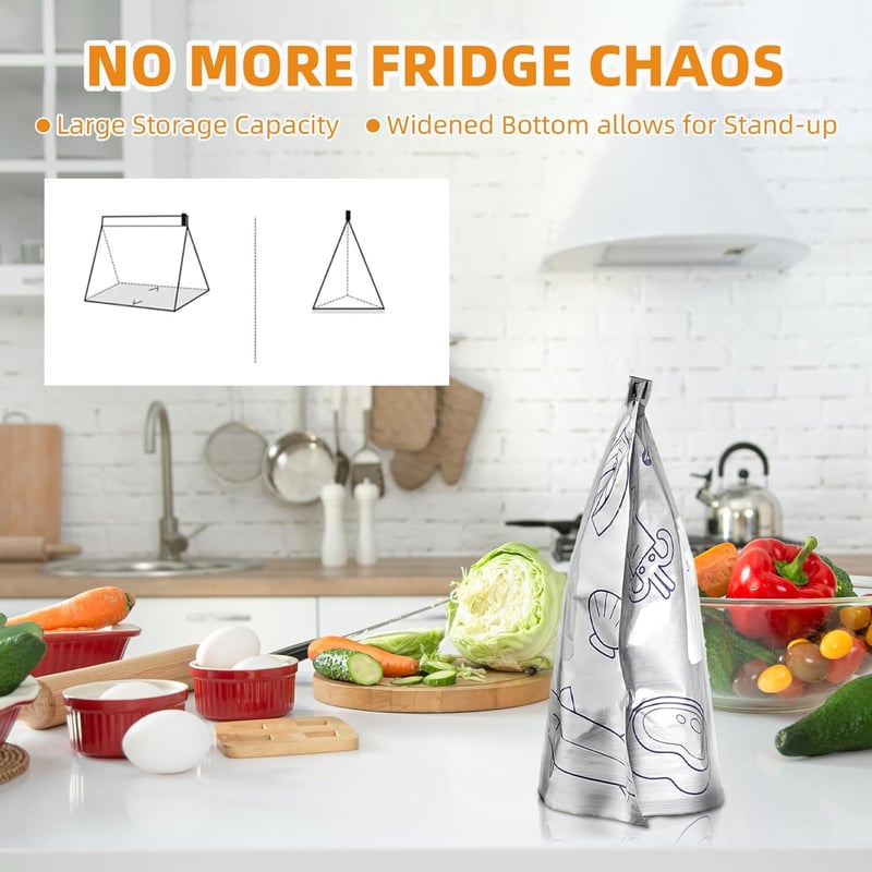 FreshKeep - Reusable Food Storage Bags