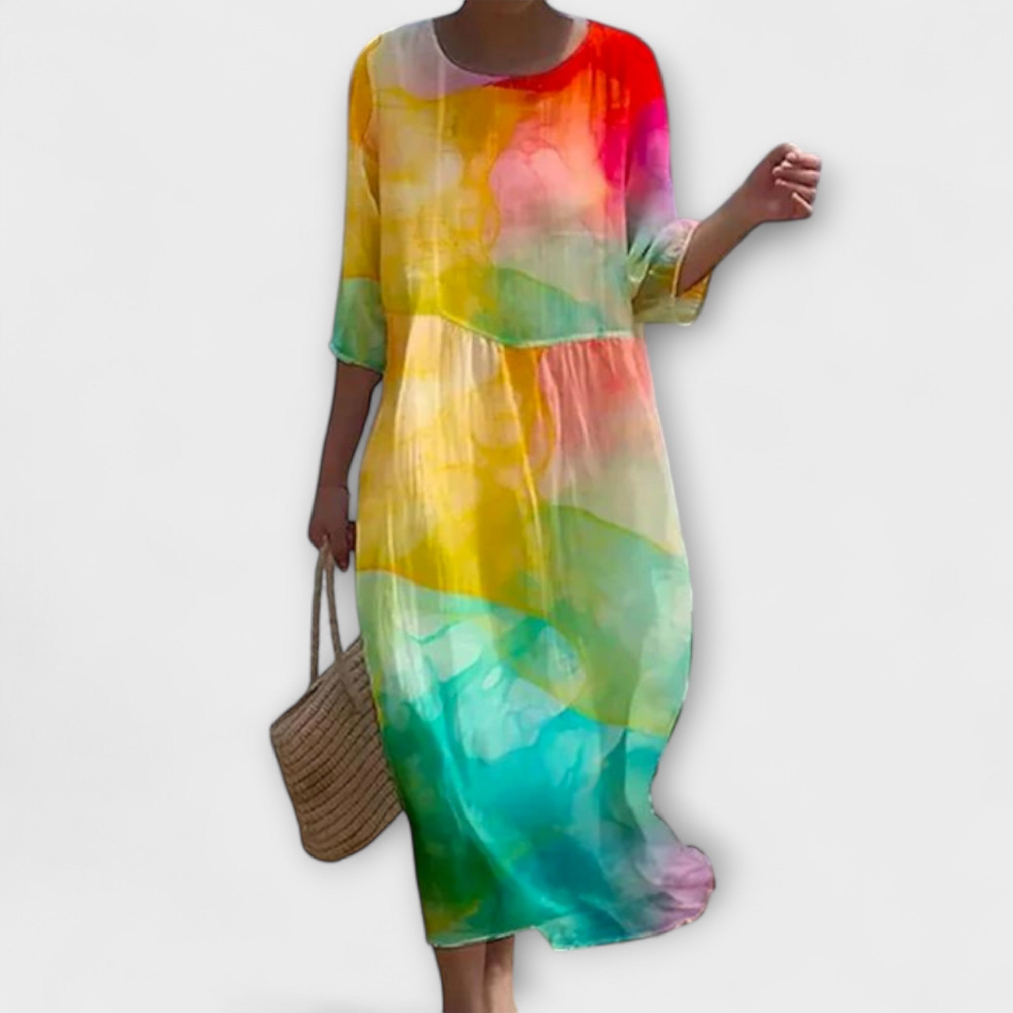 Shae - Elegant Women Floral Maxi Dress