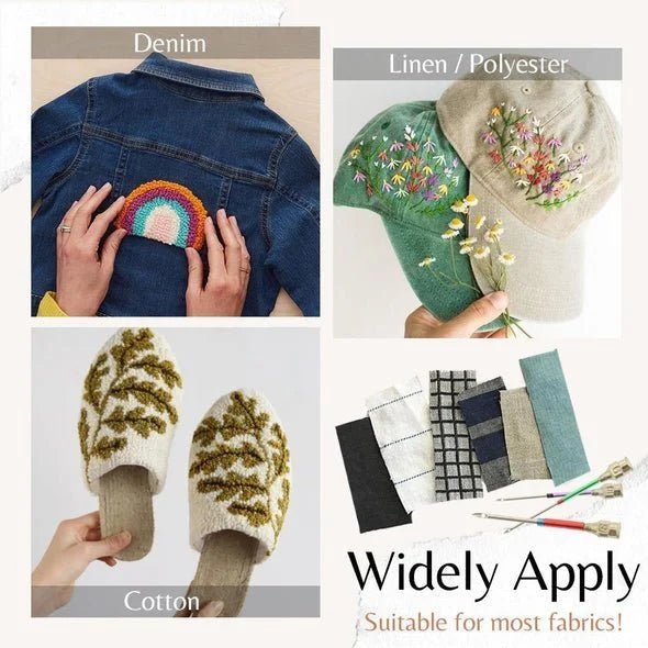 DIY Punch Needle Embroidery Kit for Creative Craft Projects