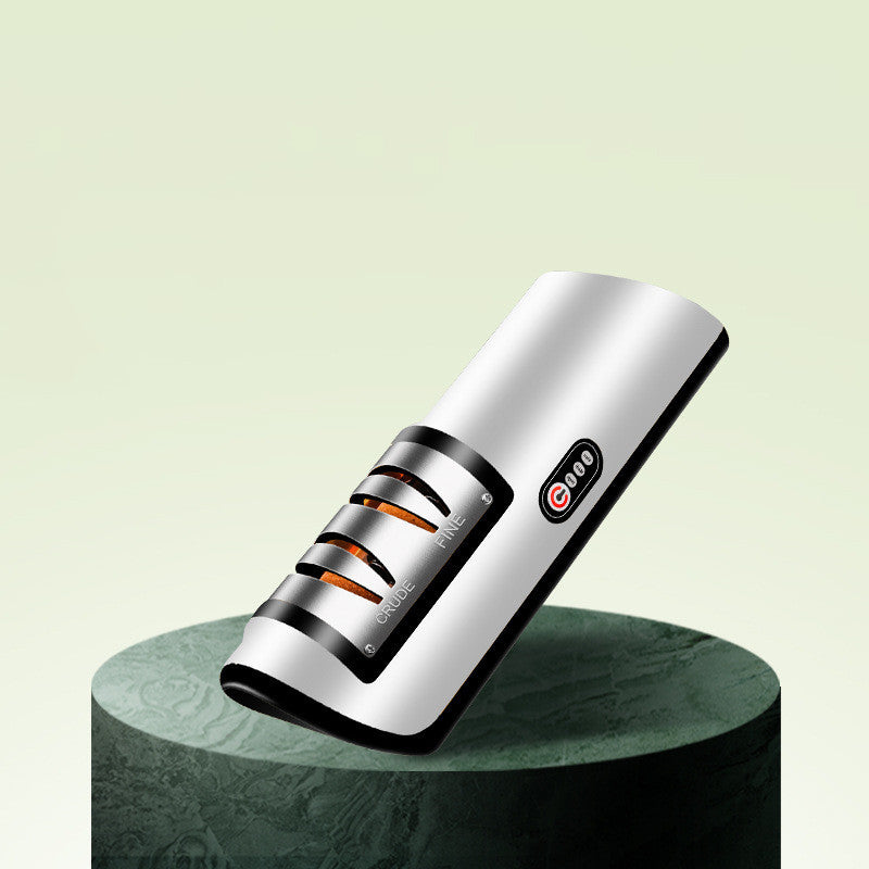 USB Rechargeable Electric Knife Sharpener for Kitchen Knives