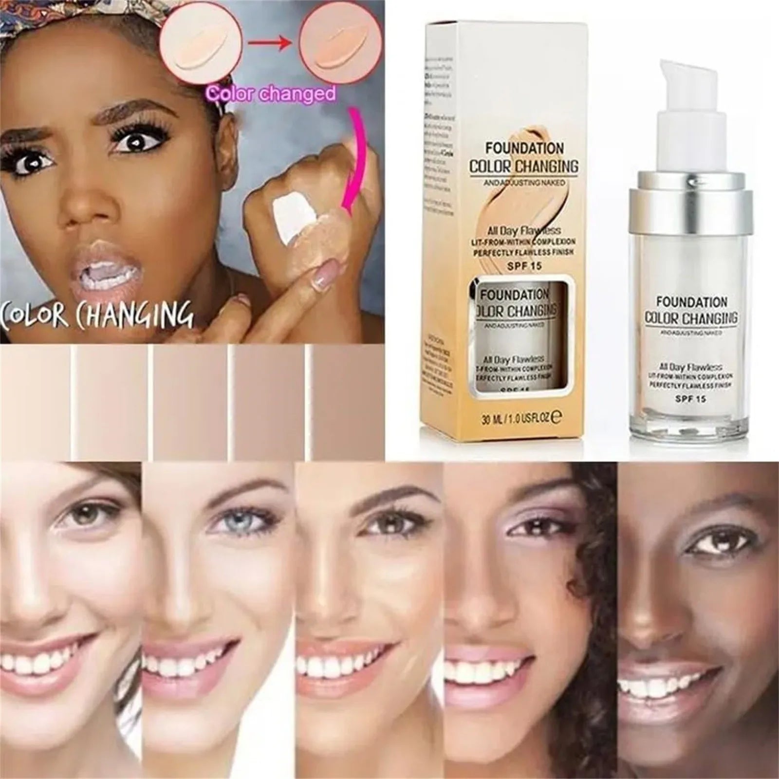 SkinBlend – adaptivní tekutý make-up SPF 15