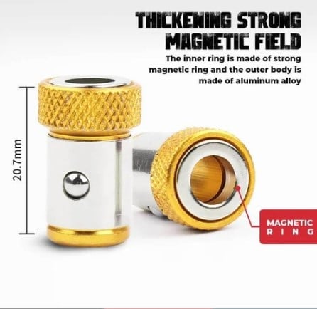 GripMate - Magnetic Screw Holder Ring for Screwdrivers