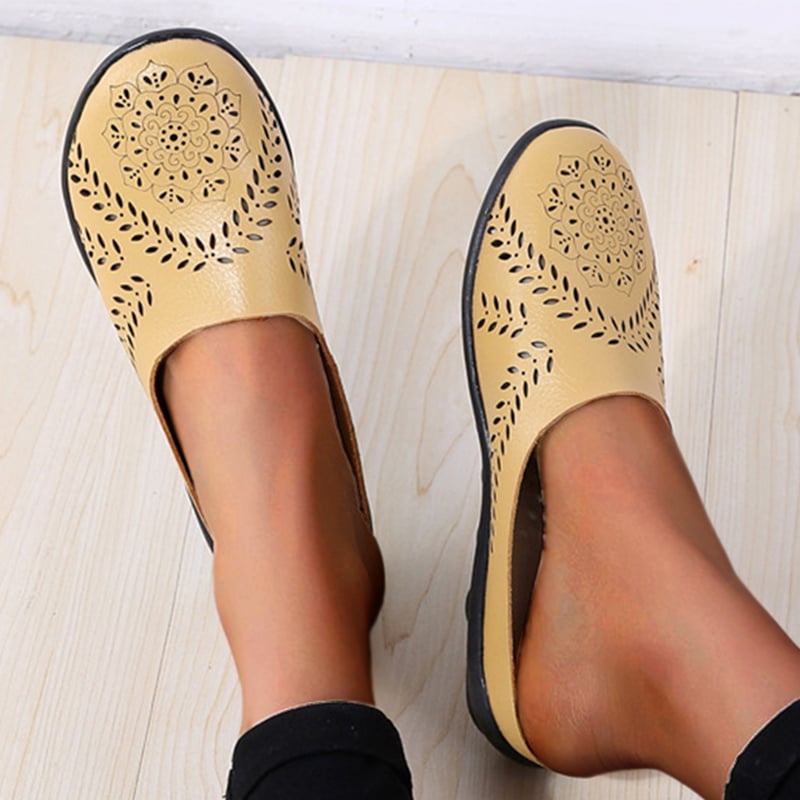Women's Perforated Slip-On Comfort Clogs for Everyday Wear