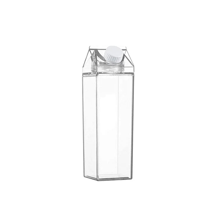 HydraCube — Milk Carton Style Square Water Bottle