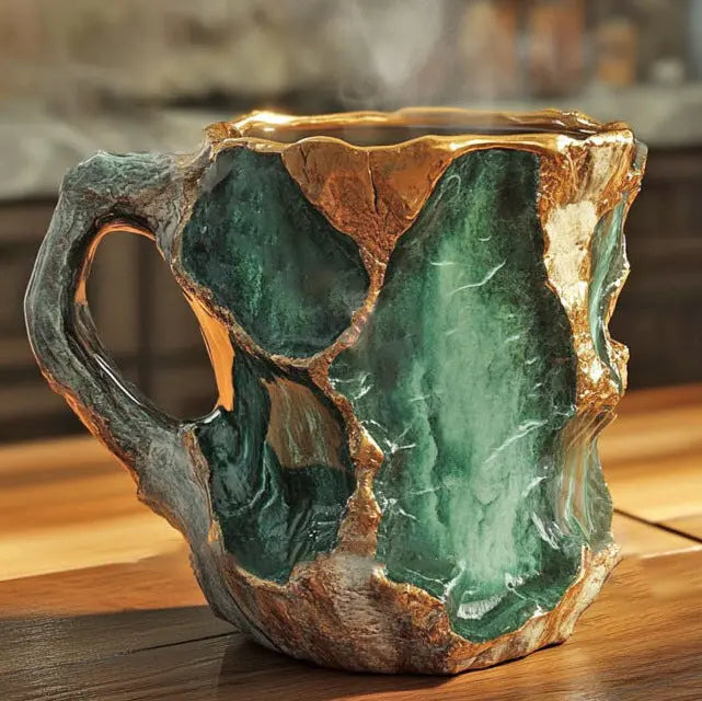 CrystalHaven - Artisan Coffee Mug