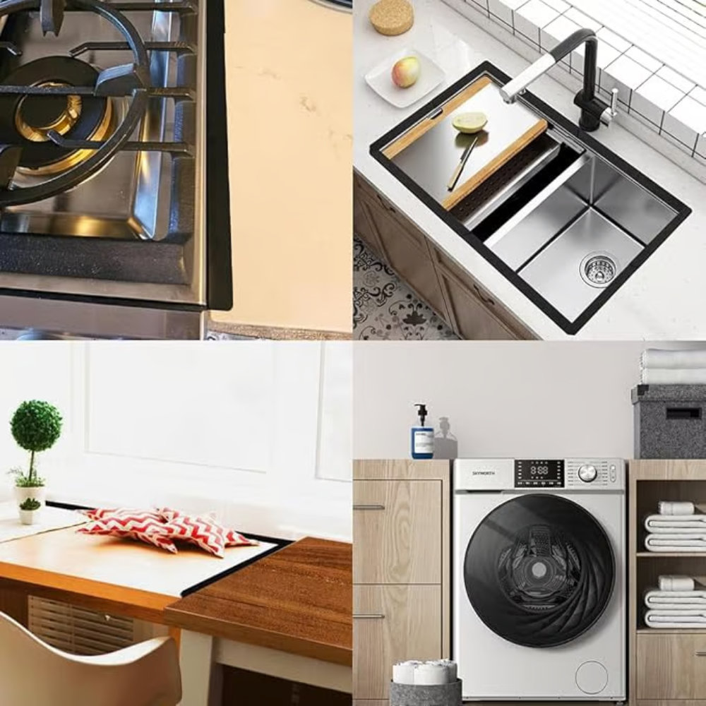 GapLock – justerbara spaltlister för spisen