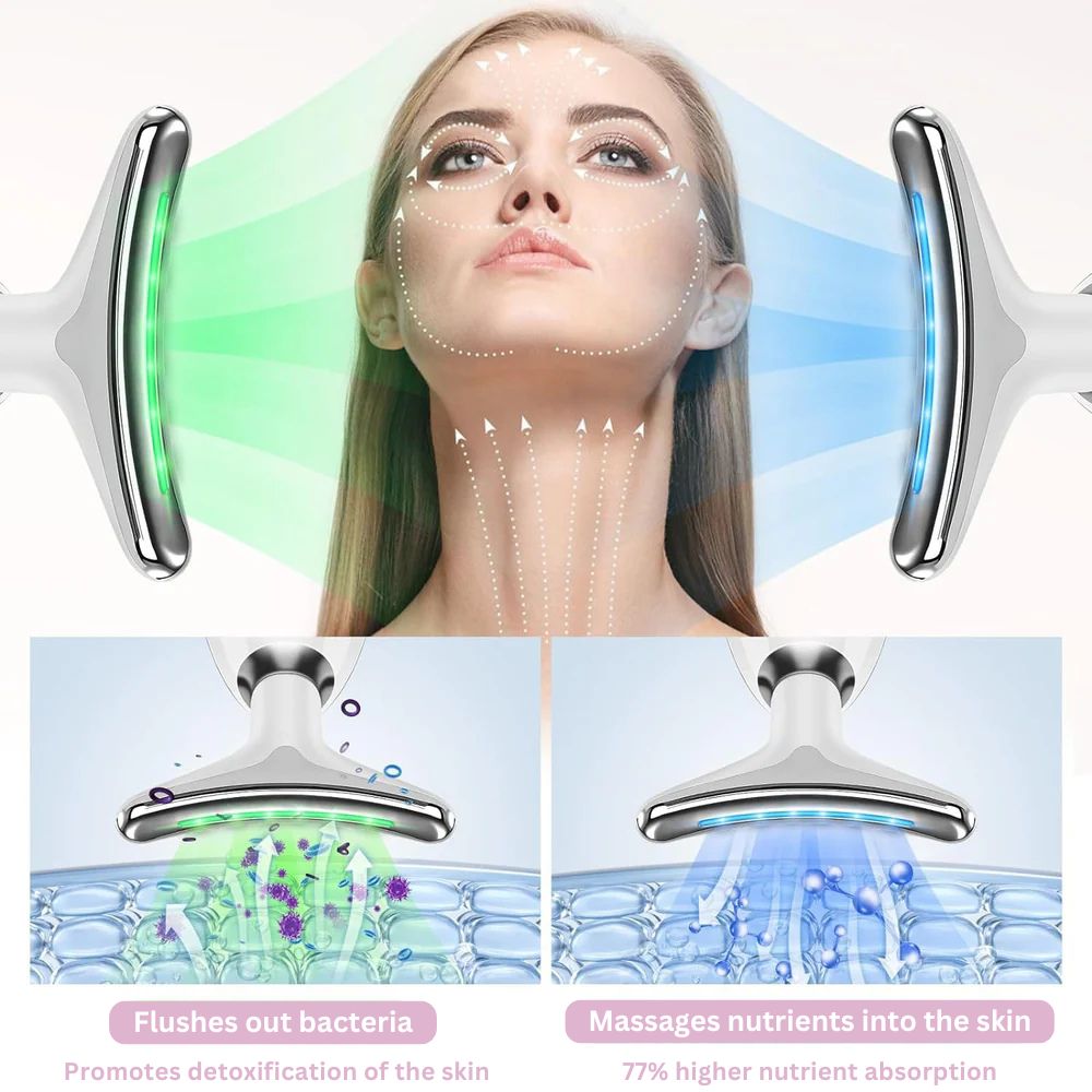 MaxReju - Facial & Neck Massage Device