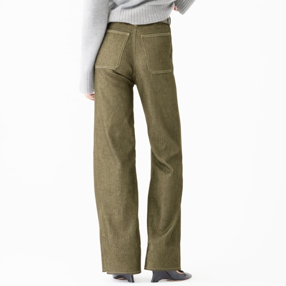 Riviera Trousers – Základní rovné kalhoty s vysokým pasem