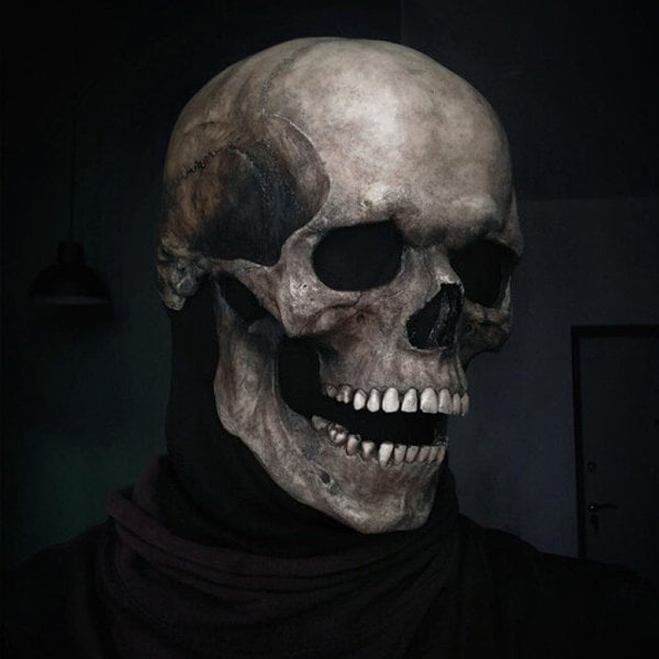 DeathVeil - Realistic Skull Mask