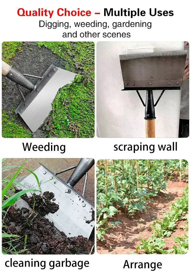 CleanEdge - Outdoor Surface Scraper Shovel