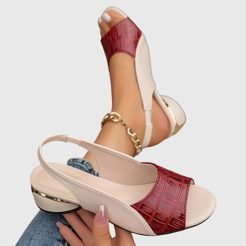 Whitney - Elegant Leather Sandals