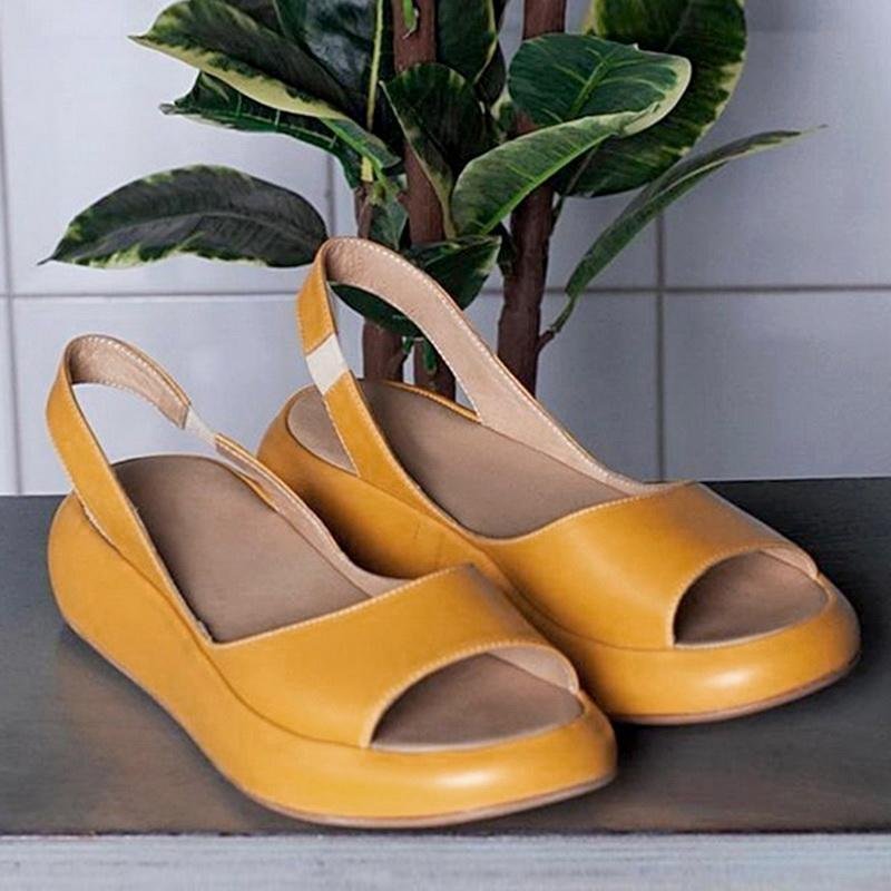 Women's Slingback Open Toe Comfort Sandals
