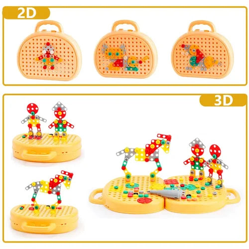 BuildBrilliance BlastSet — Kids Construction Building Toy Set