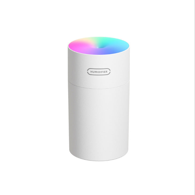 USB Cool Mist Humidifier with LED Light for Bedroom and Desk