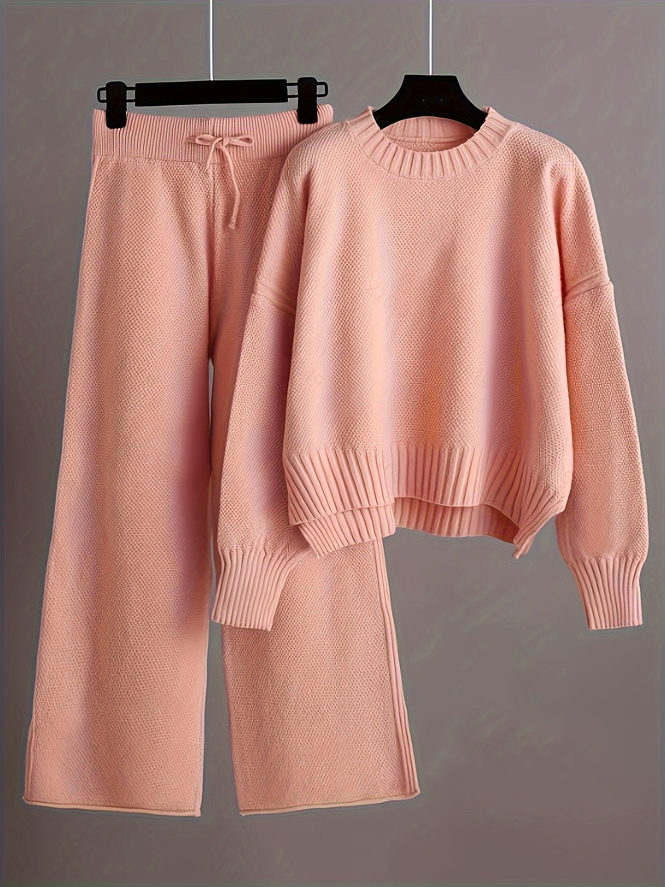 Emily - Cozy Knit Loungewear Set