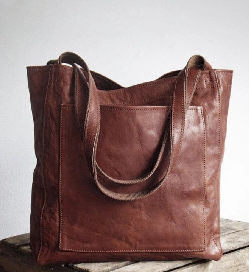 Dakota - Borsa tote classica in pelle