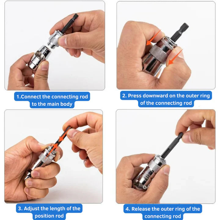 PowerGrip - Spellafili e utensile per connettori TwistLock a bloccaggio a torsione