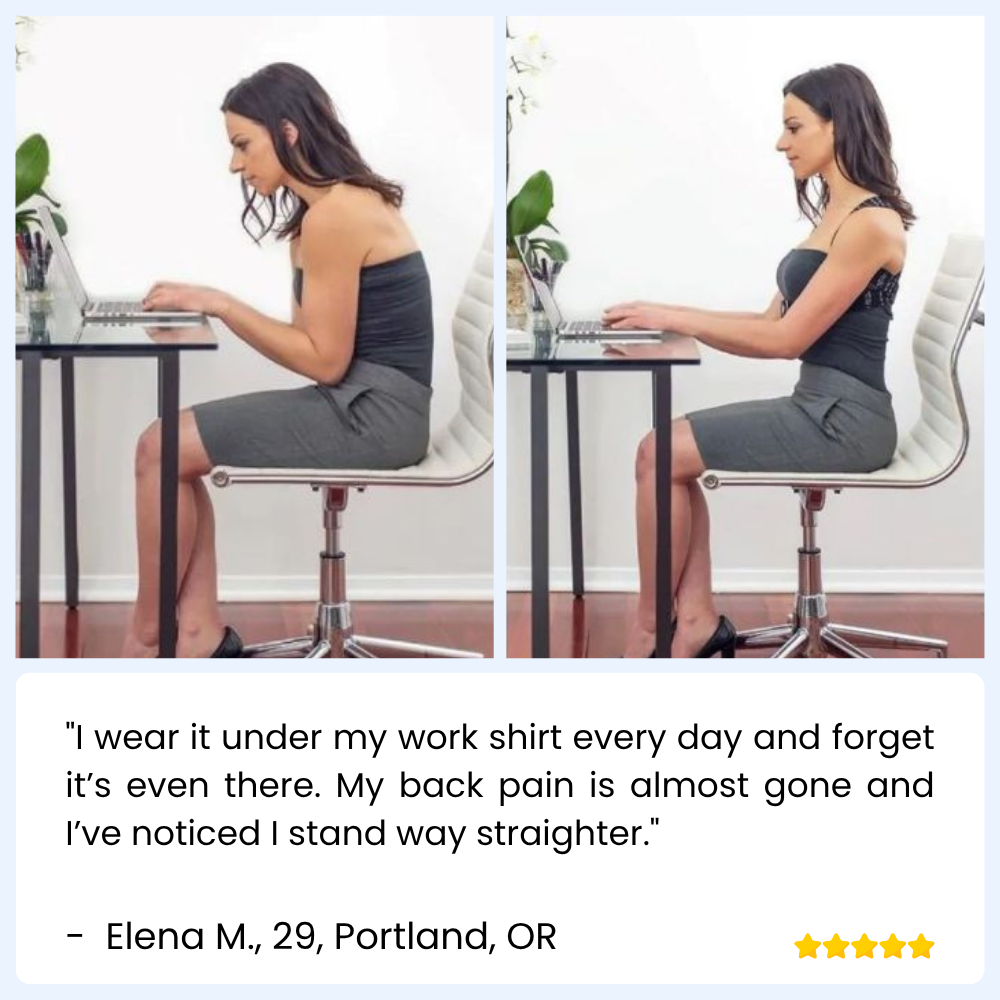 SpineLift - Adjustable Back Posture Support