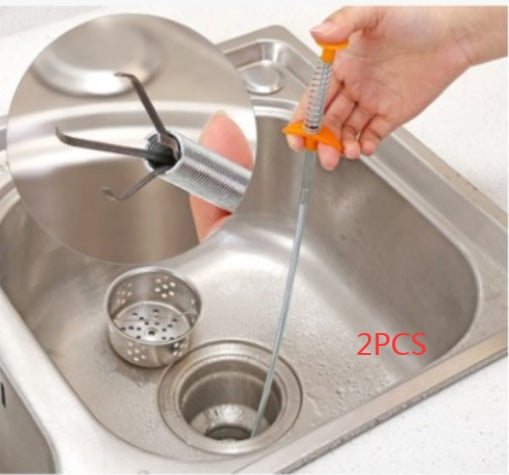 Flexible Drain Hair Clog Remover Tool for Sink and Shower