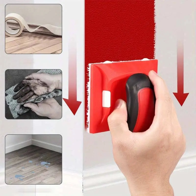Herramienta multifunción para perfilar pintura en paredes, ideal para bricolaje