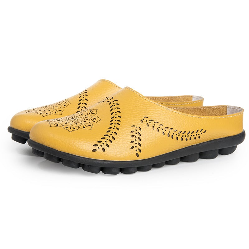 Women's Perforated Slip-On Comfort Clogs for Everyday Wear