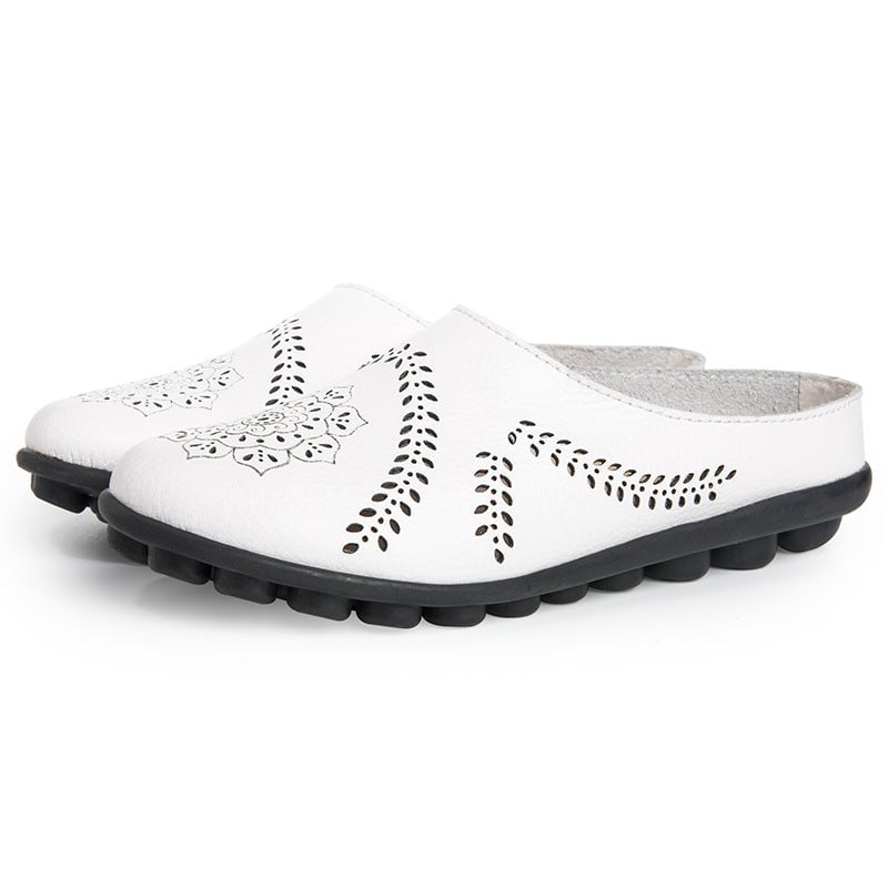 Women's Perforated Slip-On Comfort Clogs for Everyday Wear