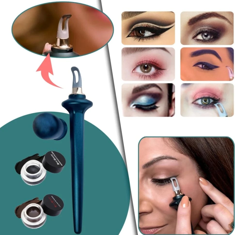 Heated Eyeliner Applicator Tool for Precise Eye Makeup