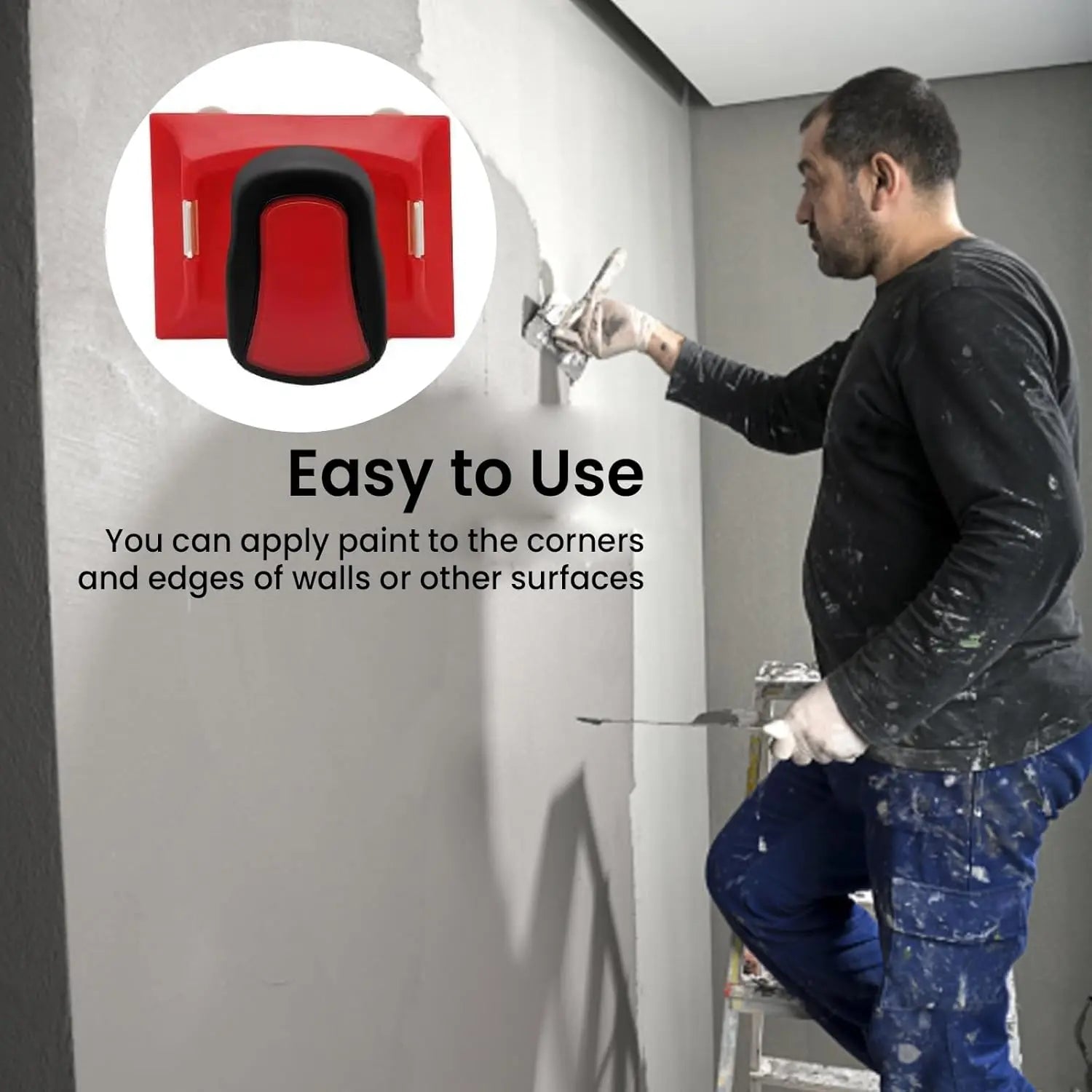 Multifunctional Paint Edger Tool for Clean Wall Painting