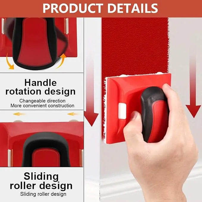 Herramienta multifunción para perfilar pintura en paredes, ideal para bricolaje