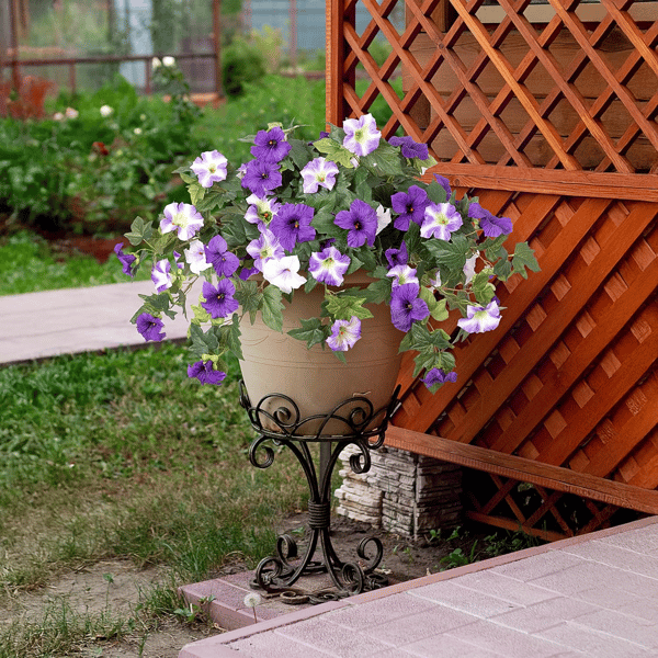 EverBloom Artificial Petunias – Lush Hanging Floral Décor