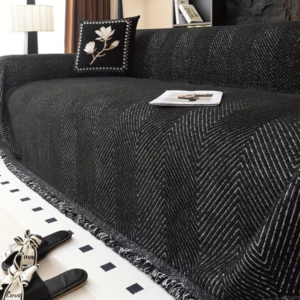 LumiWeave - Herringbone Sofa Cover