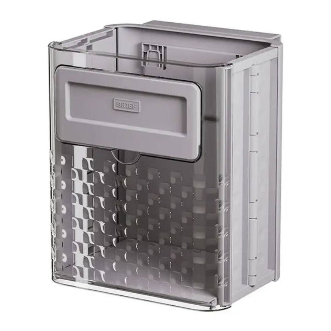 BinMate Cabinet Hanging Trash Can with Space-Saving Design