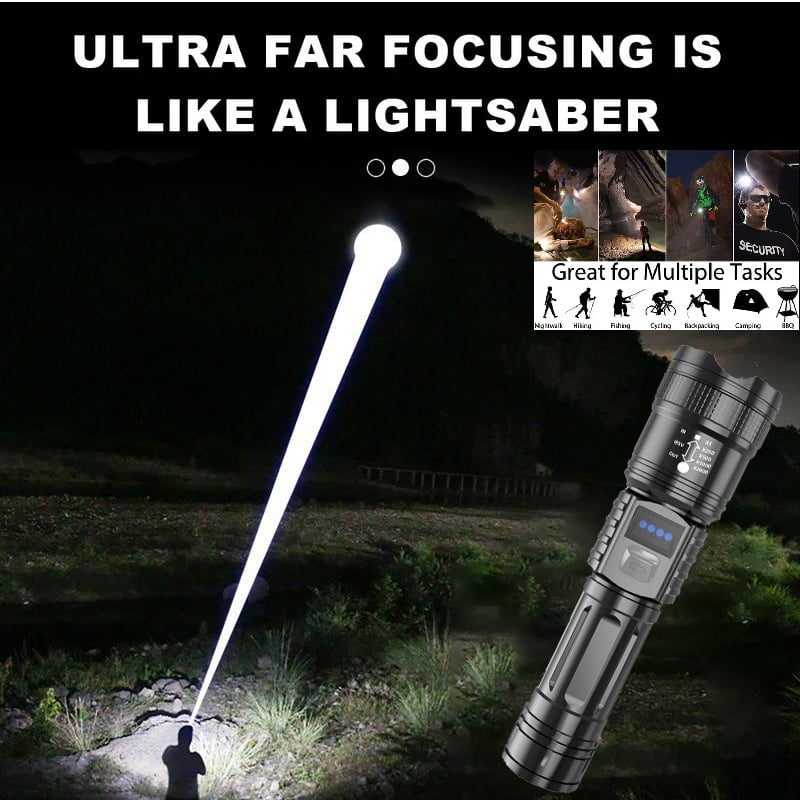 LumaBeam – dobíjecí LED svítilna