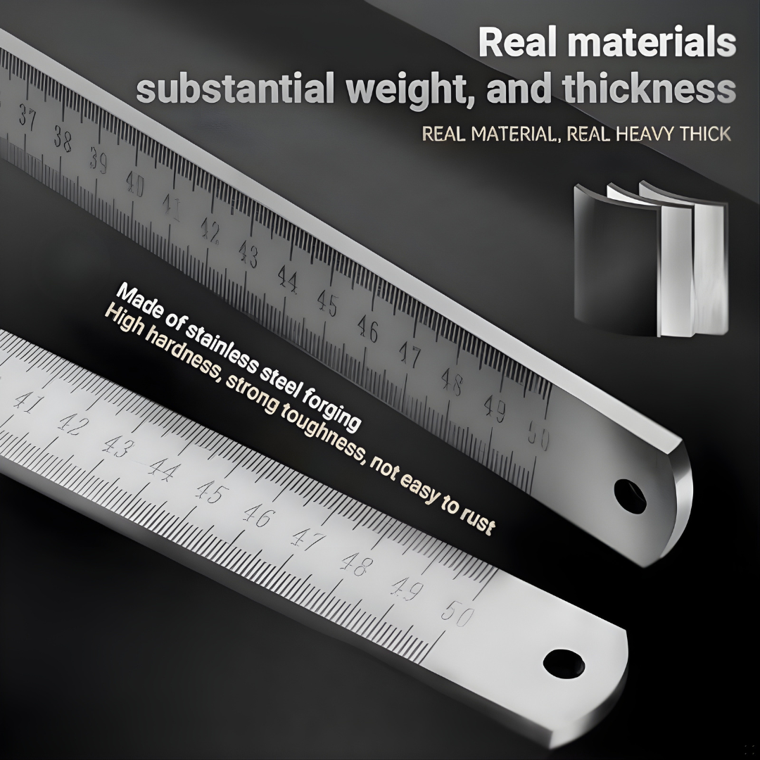 Stainless Steel Precision Ruler – Durable, Accurate & Built for Everyday Use