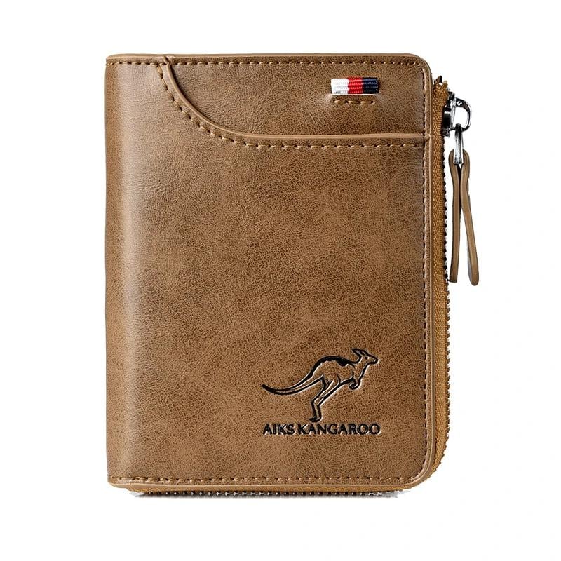 Aegis Wallet – Slim RFID-Blocking Zip-Around Wallet