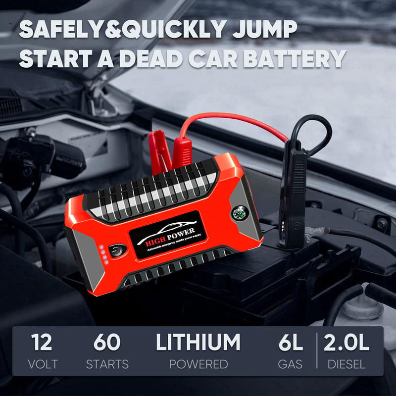 TurboStart - Portable 300A Car Battery Jump Starter
