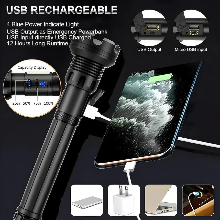 Lumos - Rechargeable LED Flashlight