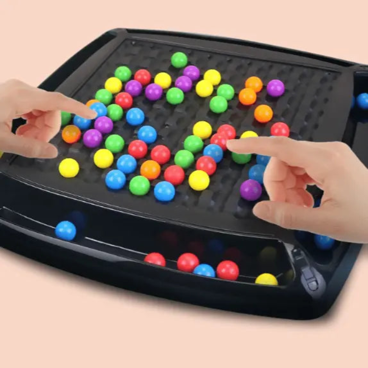 Rainbow Ball Logic Puzzle Board Game for Kids & Adults
