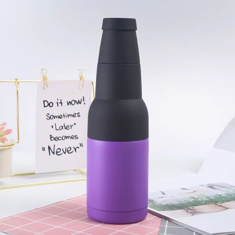 FrostyPop - Insulated Beer & Beverage Holder with Bottle Opener