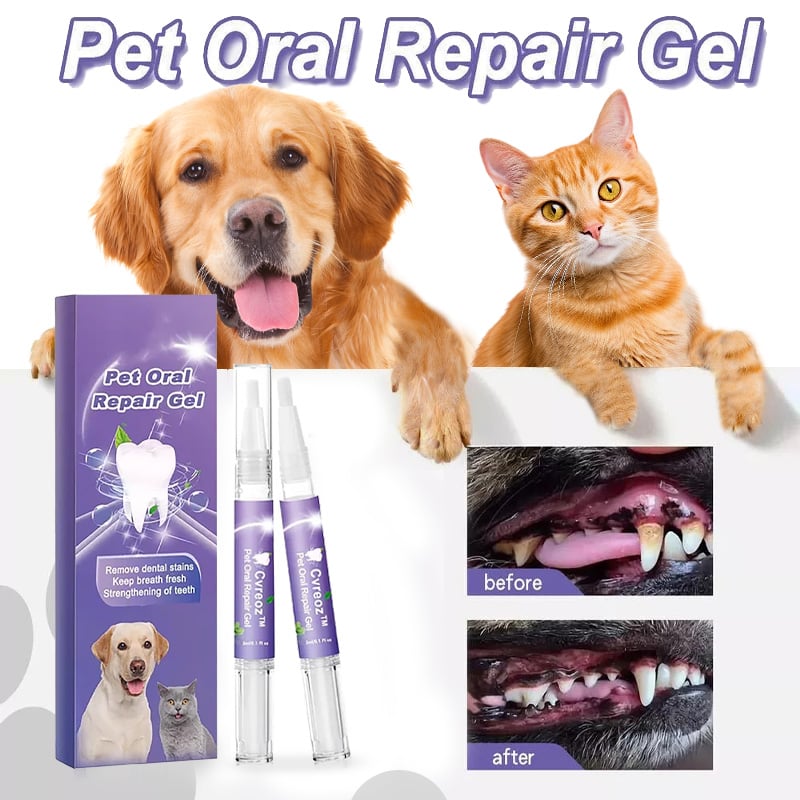 MiraPaw - Pet Dental Care Gel for Dogs & Cats
