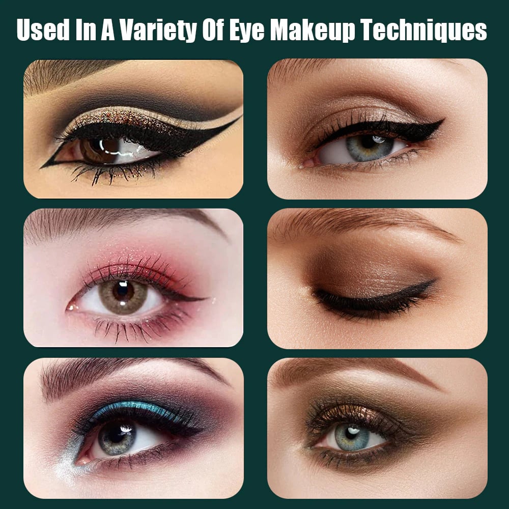 VelvetWing - Cream Eyeliner Set with Curved Applicator